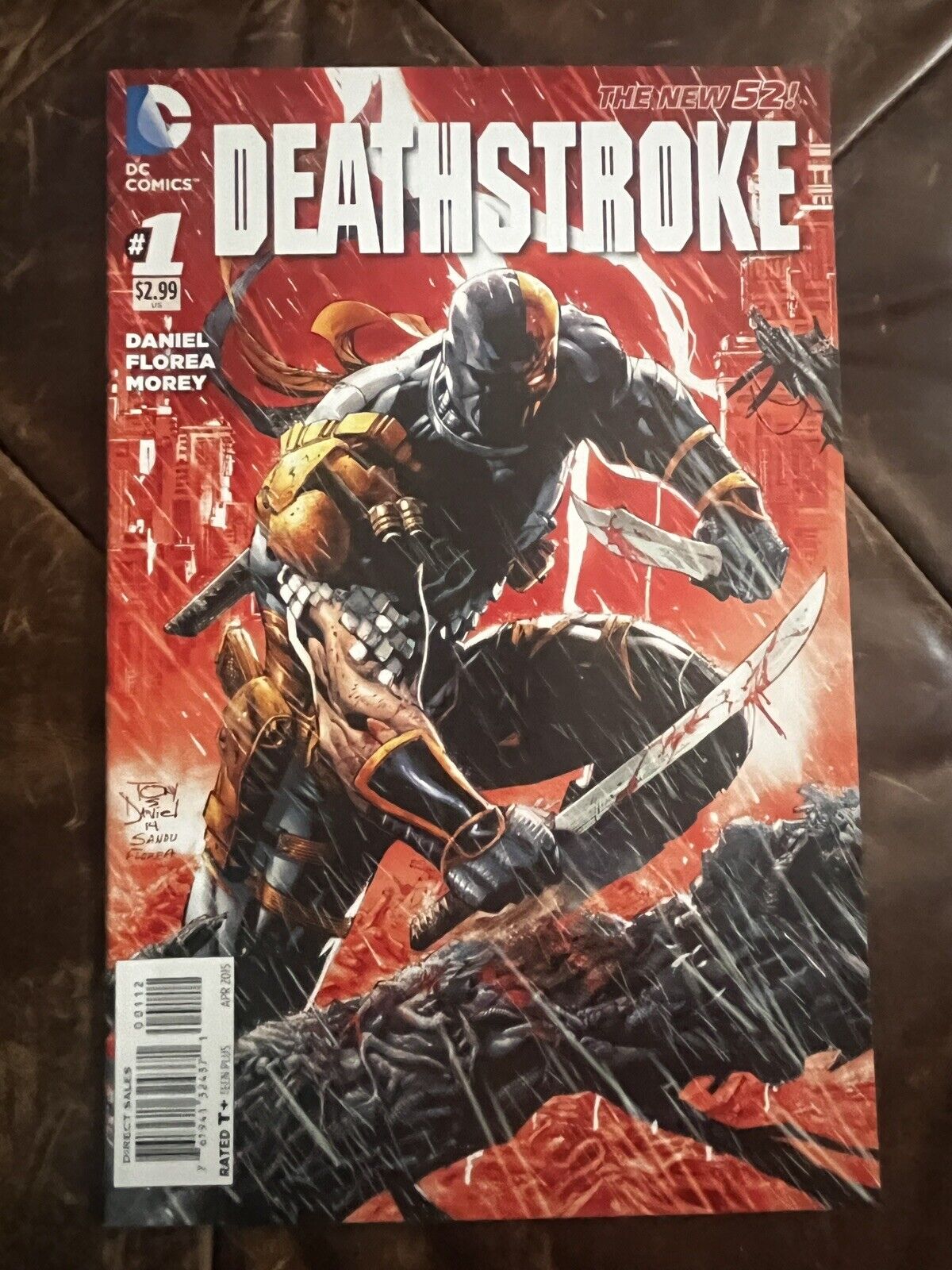 Deathstroke (2014) #1, The New 52, 2nd Print, NM/Near Mint