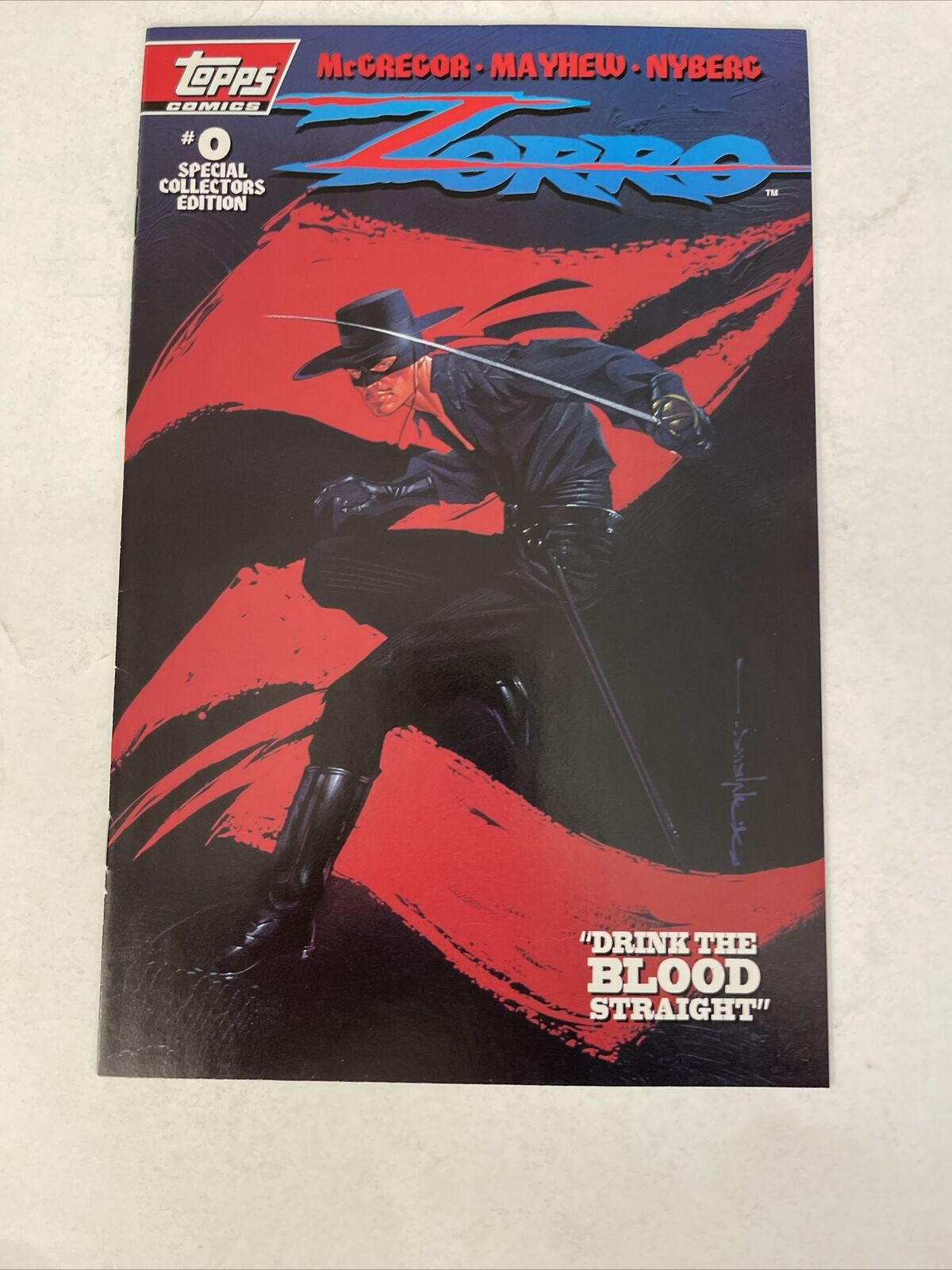 Zorro #0 - Topps Comics 1993 - Combine Shipping And Save