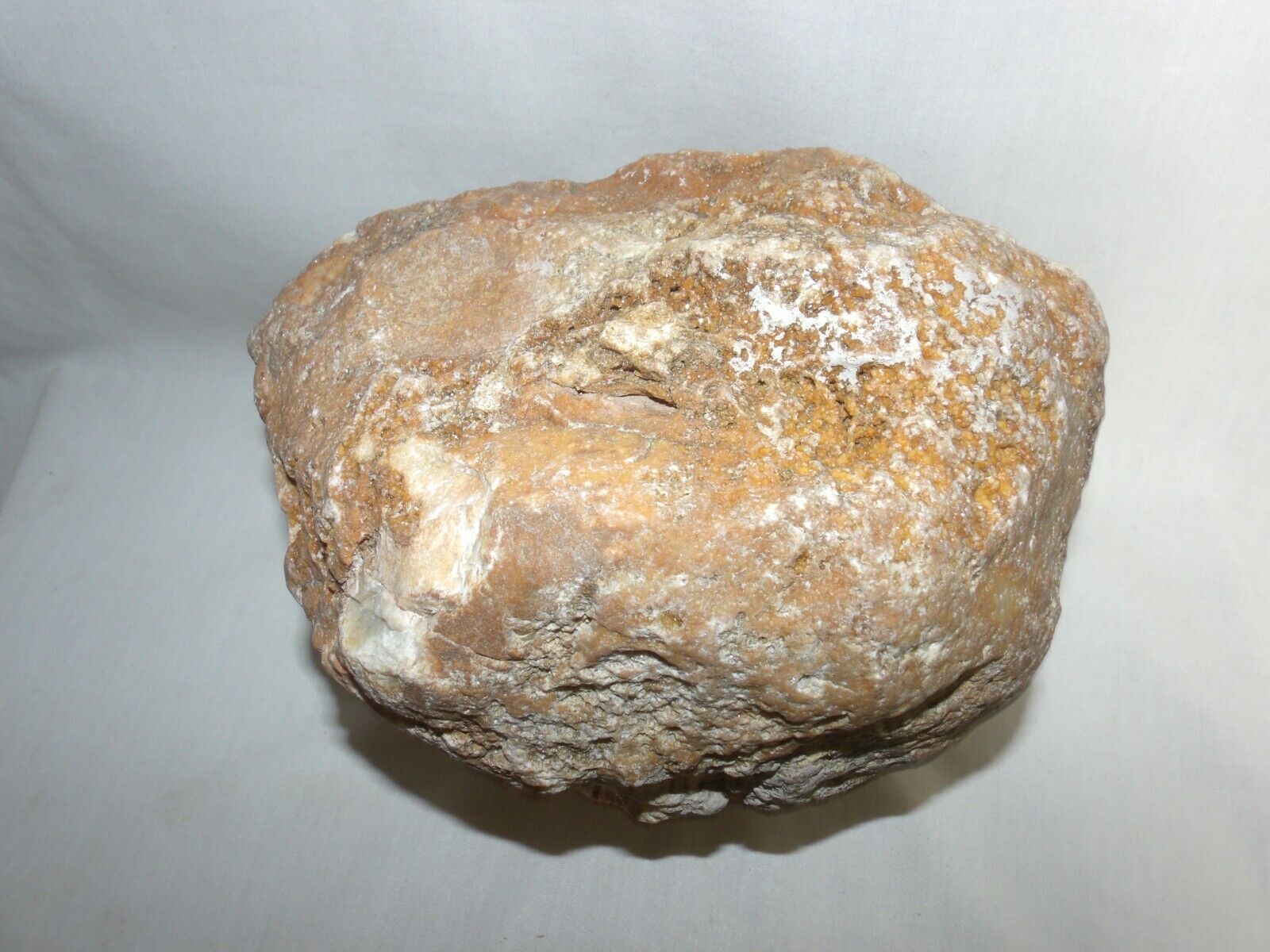 13 Pound Large Unopened Kentucky Geode Solid to Semi-Solid Unique Gift 9.5 Inch