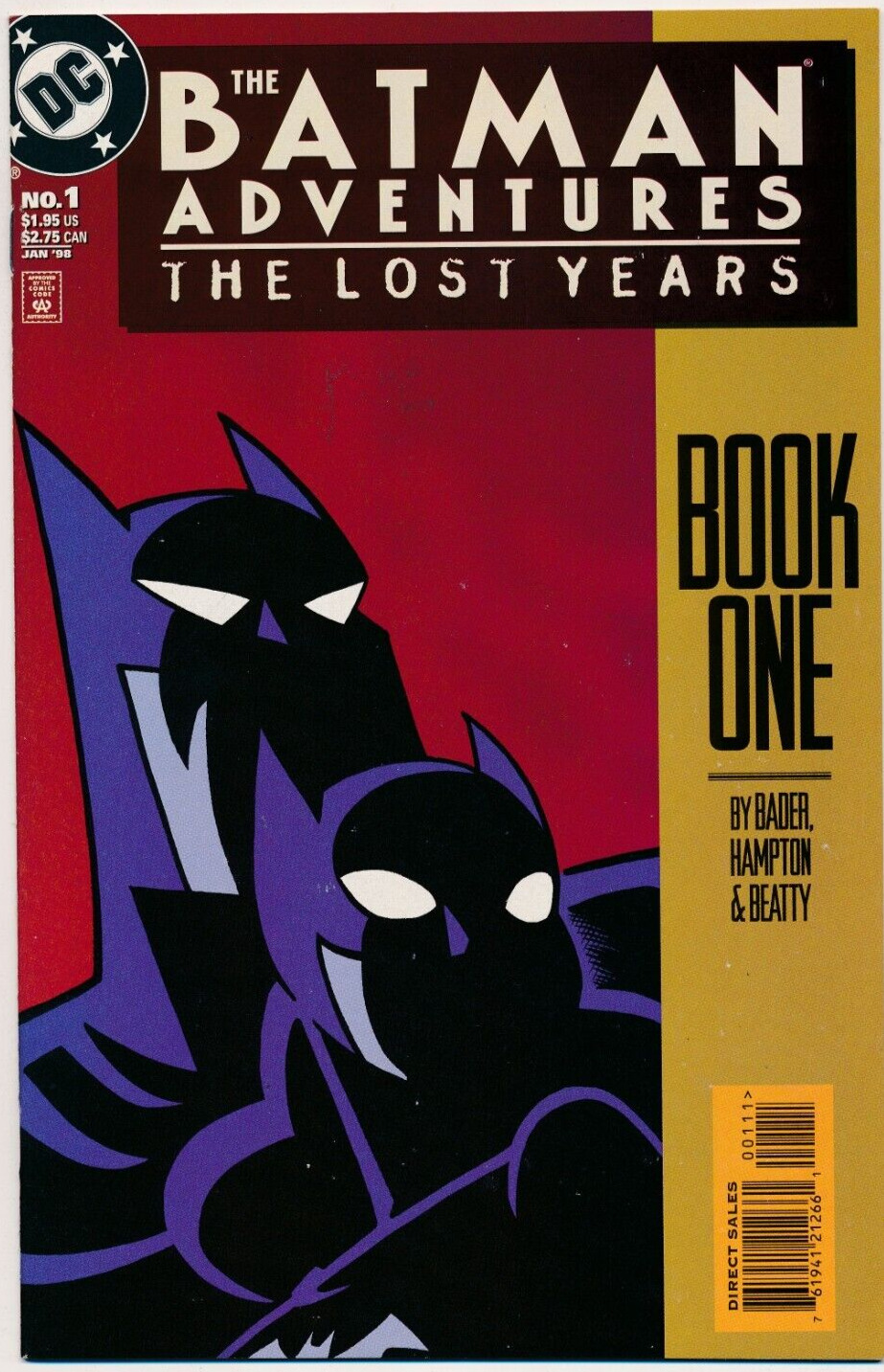 The Batman Adventures: The Lost Years (DC, 1998 series) #1 NM