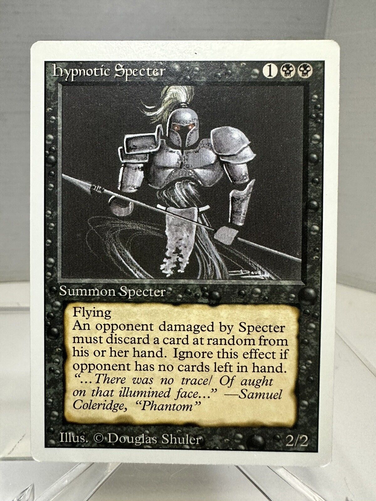 Hypnotic Specter  1994 Magic The Gathering Revised Edition