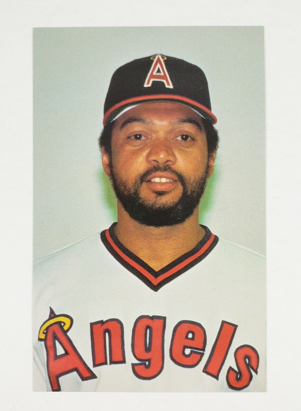 Reggie Jackson California Angels Coral-Lee Postcard MLB Unposted 1983