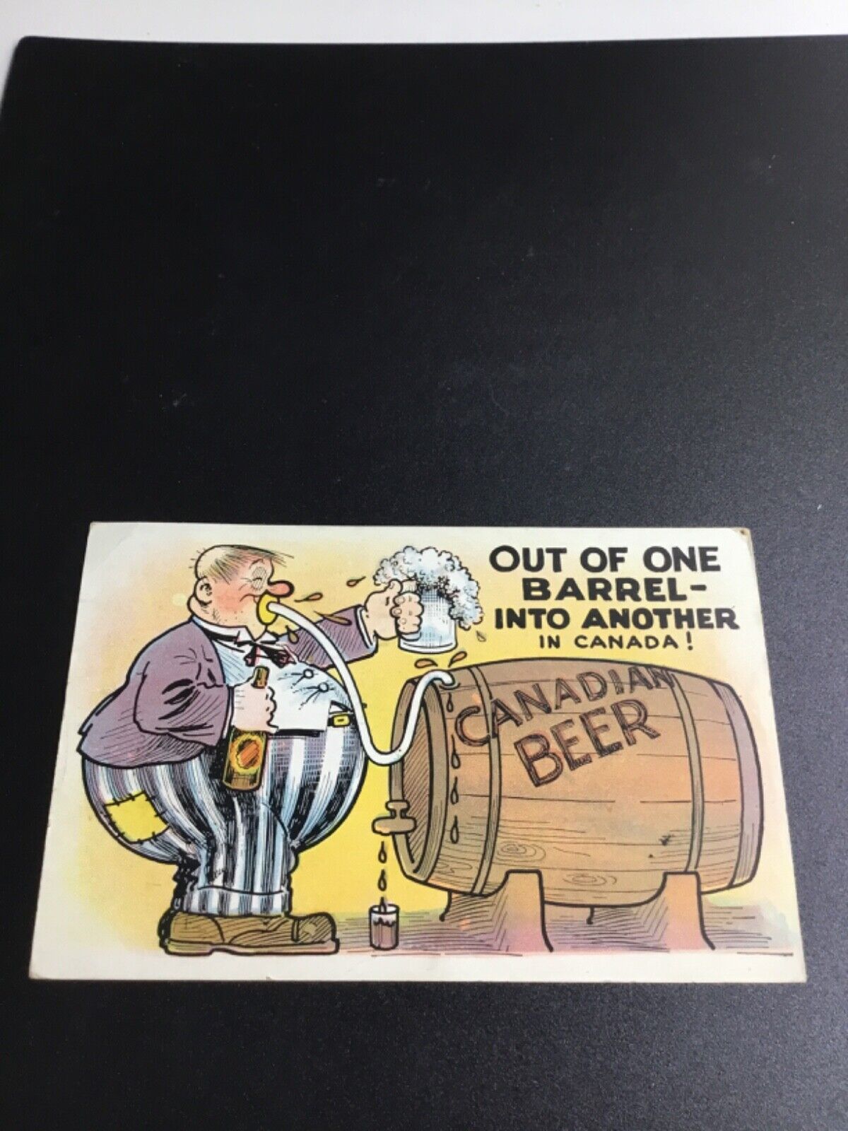 1931 Comic Postcard - Canadian Beer 2152