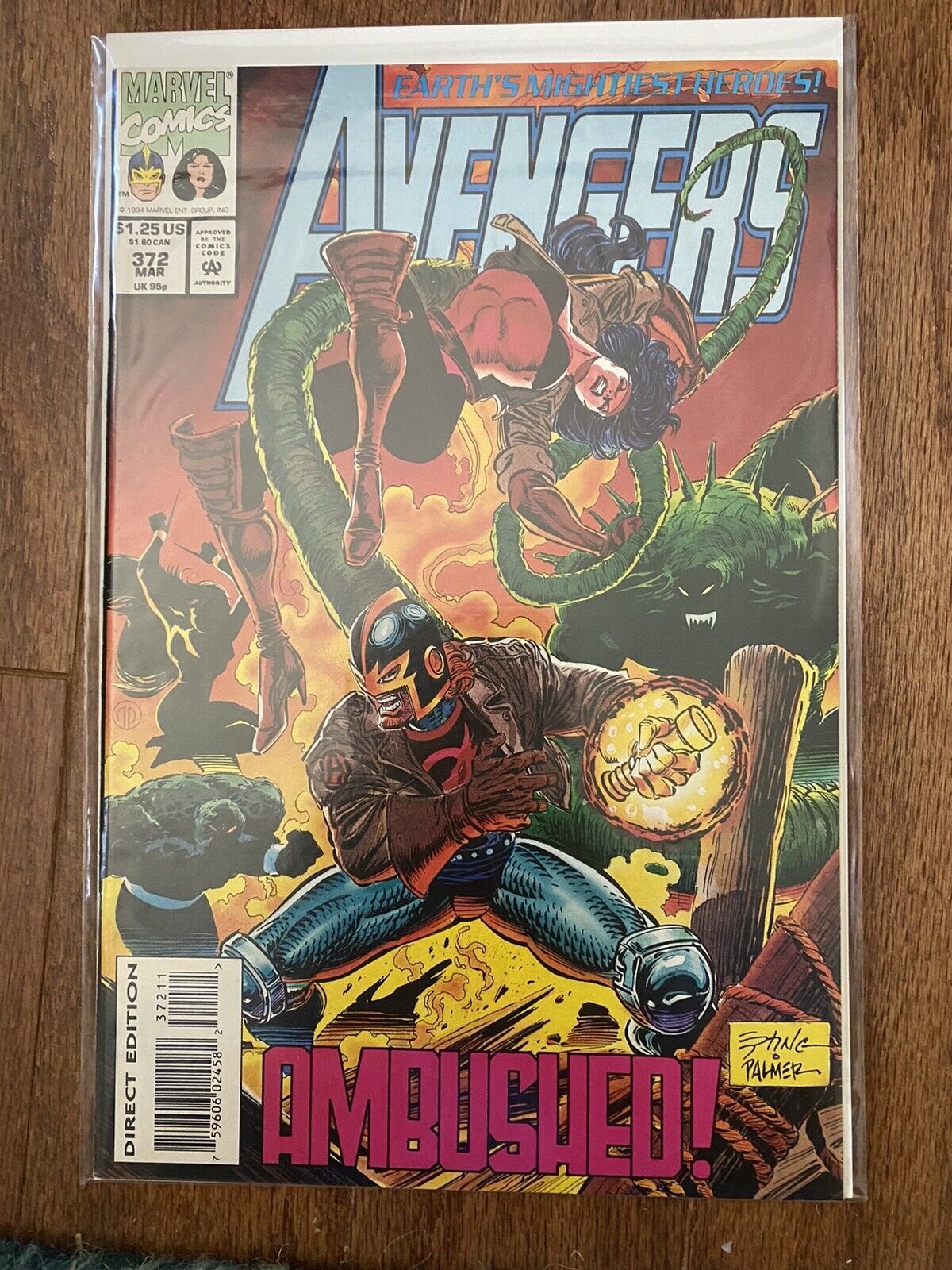 Avengers #372 (Mar 94) - #382(Jan 95) Complete 15 issues  Giant Man Inhumans