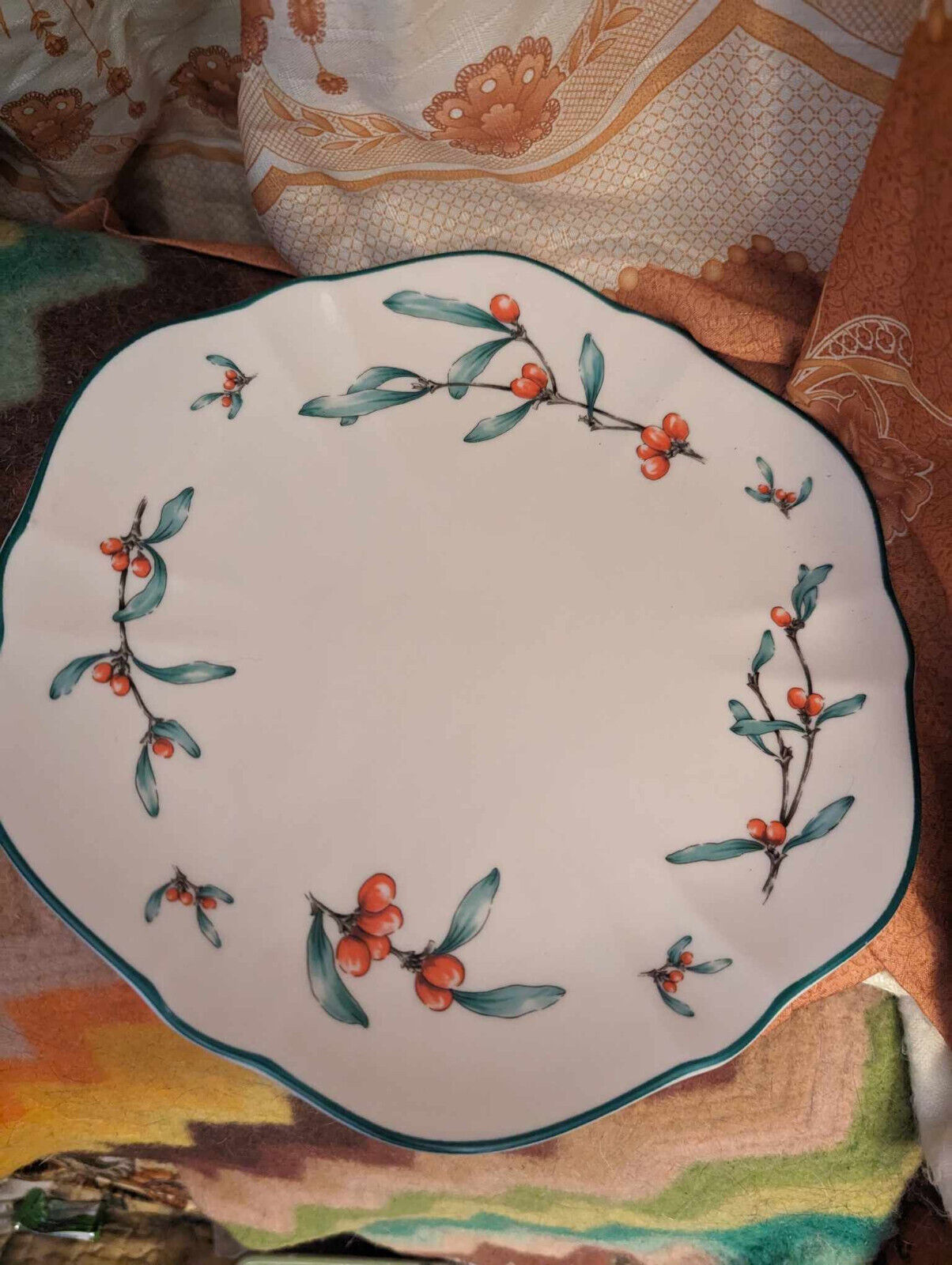 Homecoming By Gorham Fine China Collection 10” Dinner Plate 1981 Vintage