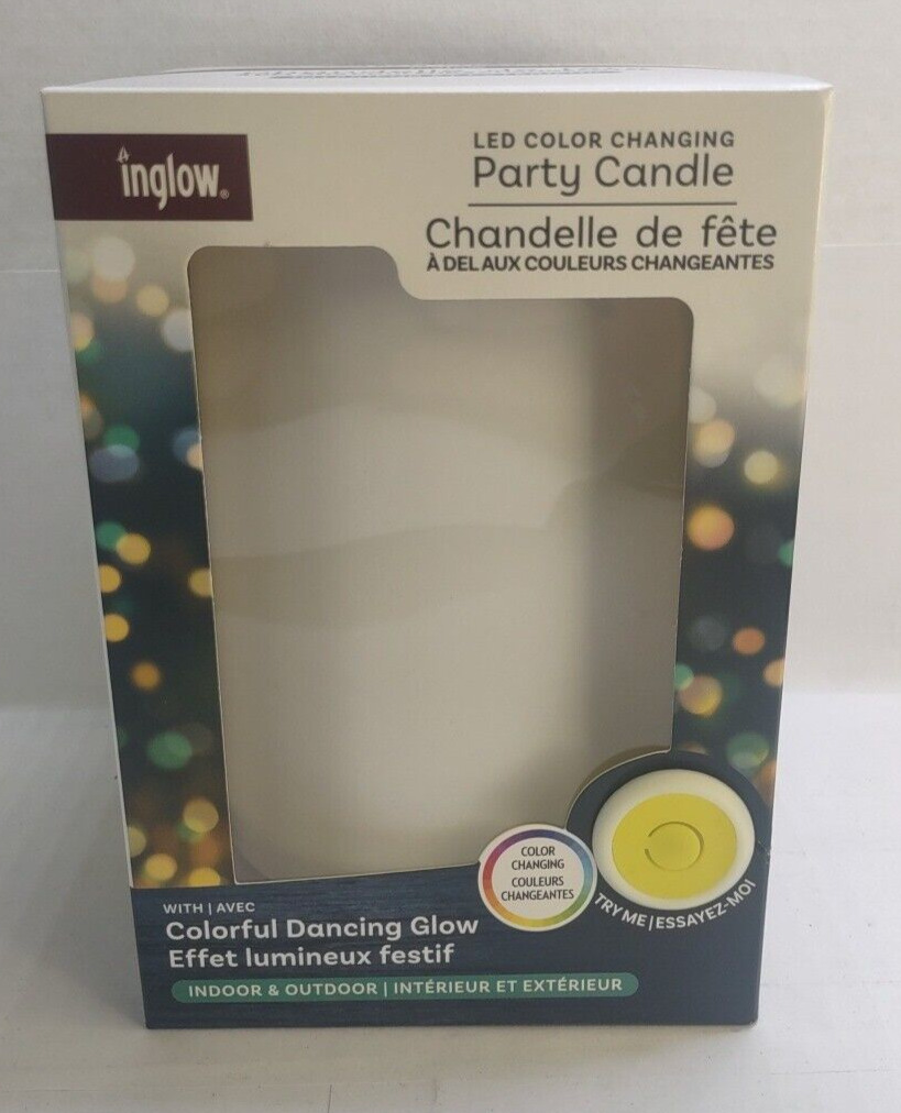 Inglow LED Color Changing Party Candle, 4\