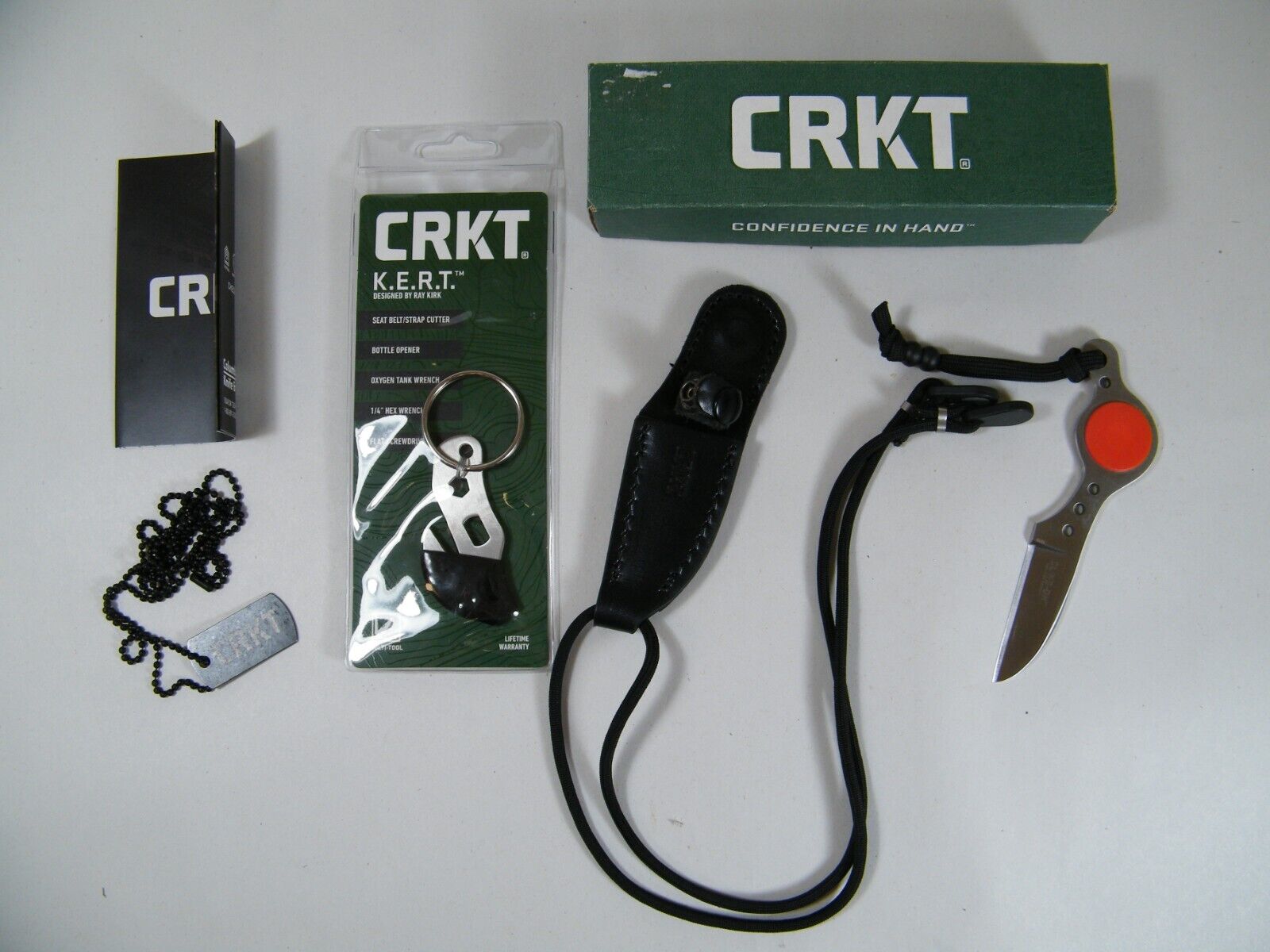 CRKT 5030 CLING-ON VAN HOY DESIGN KNIFE + K.E.R.T.