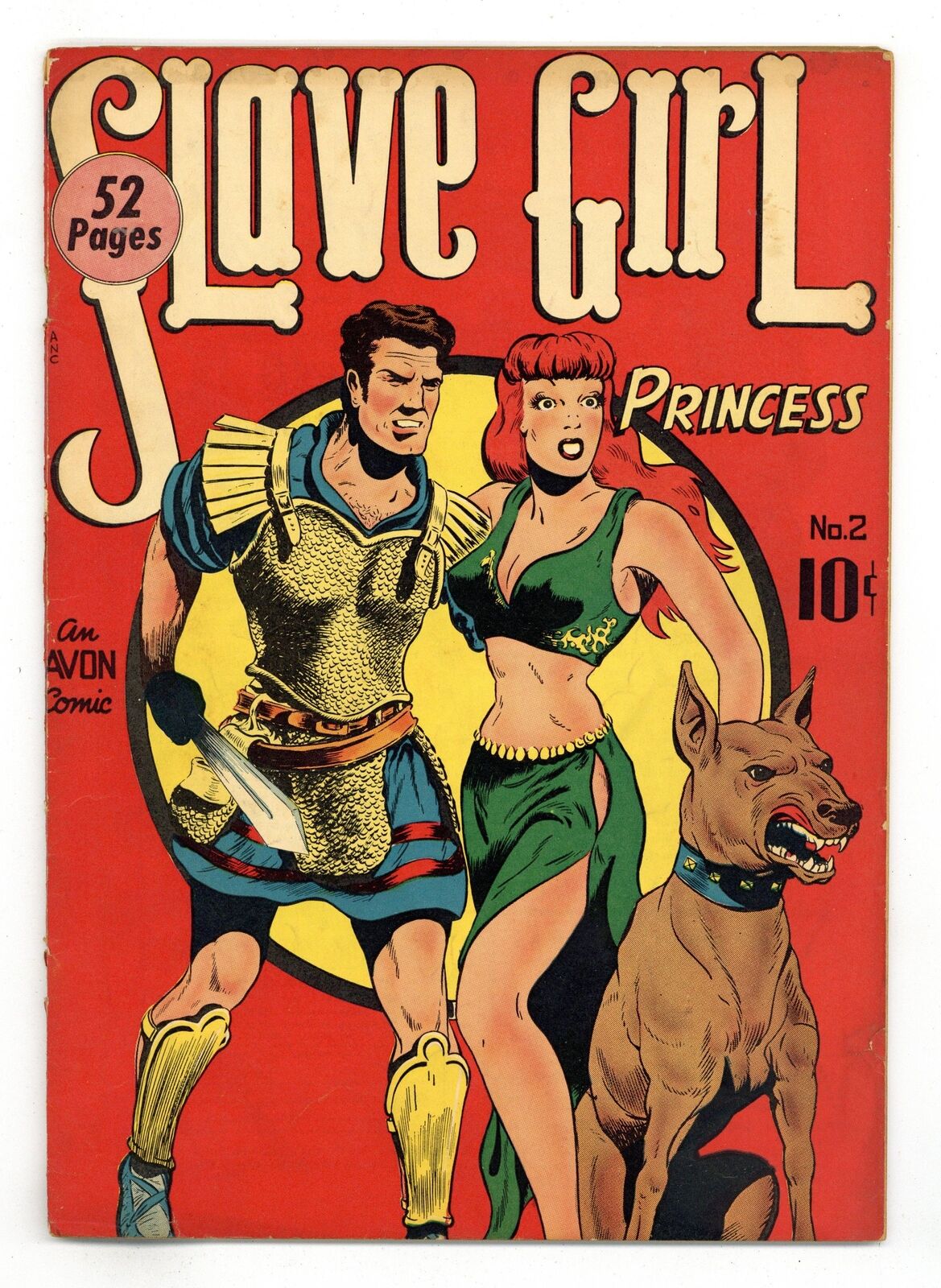 Slave Girl Comics #2 PR 0.5 1949