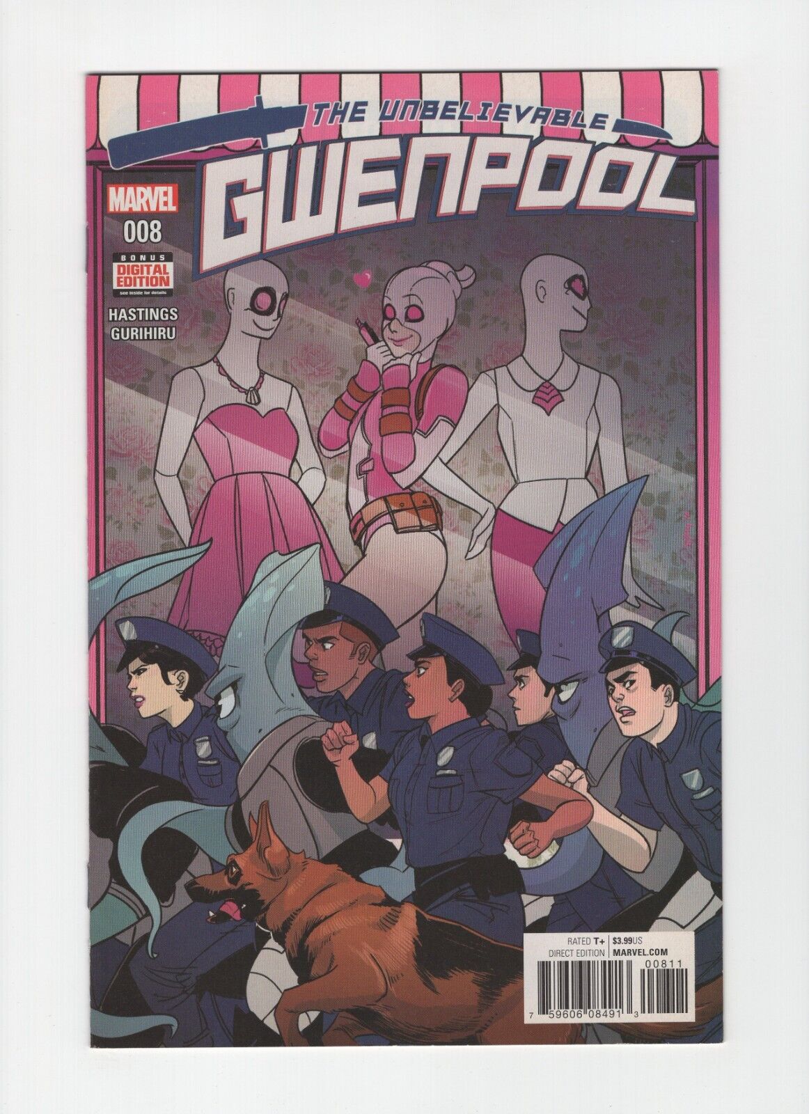 The Unbelievable Gwenpool # 8 Marvel Comics