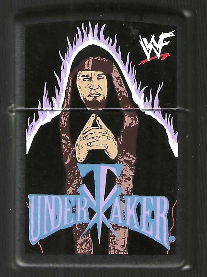 1999 Zippo 218WWF .708 The Undertaker New w/Tin and Sleeve World Wrestling Fed.