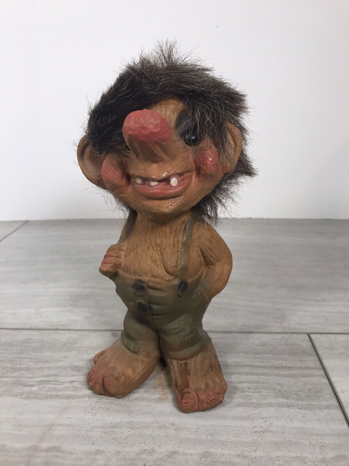 Norwegian Ny-Form Collector Troll Doll  #702 Figurine  Retired Gnome, Goblin