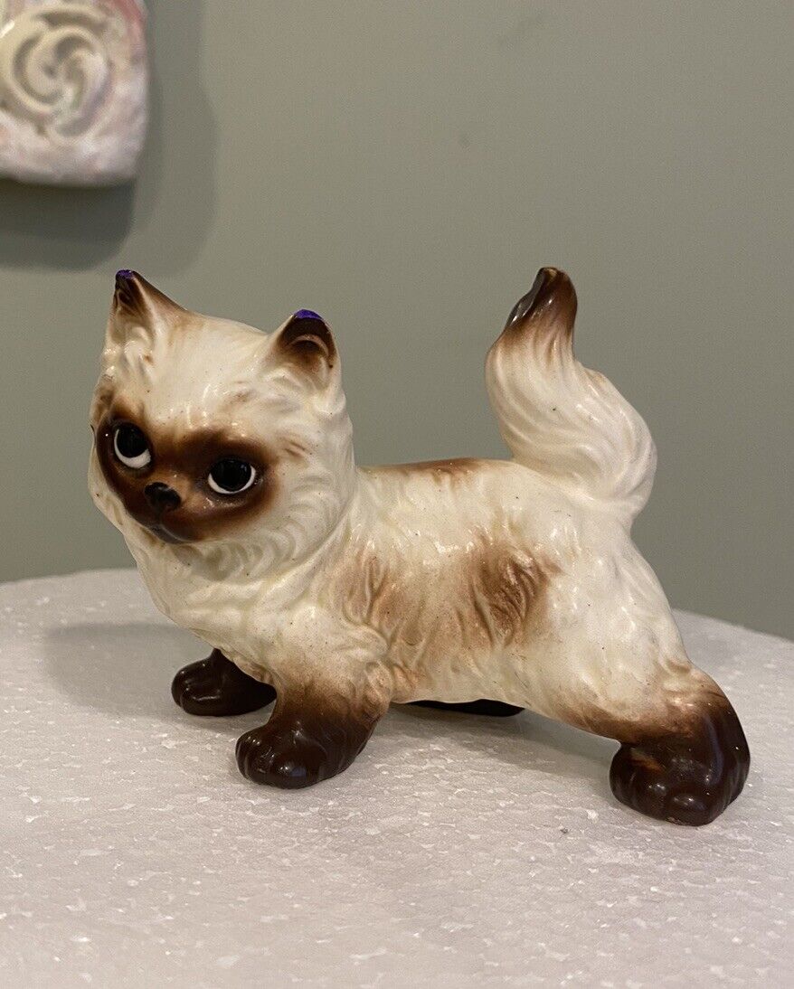 Vintage Noritake Hand Painted Porcelain Cat/Kitten