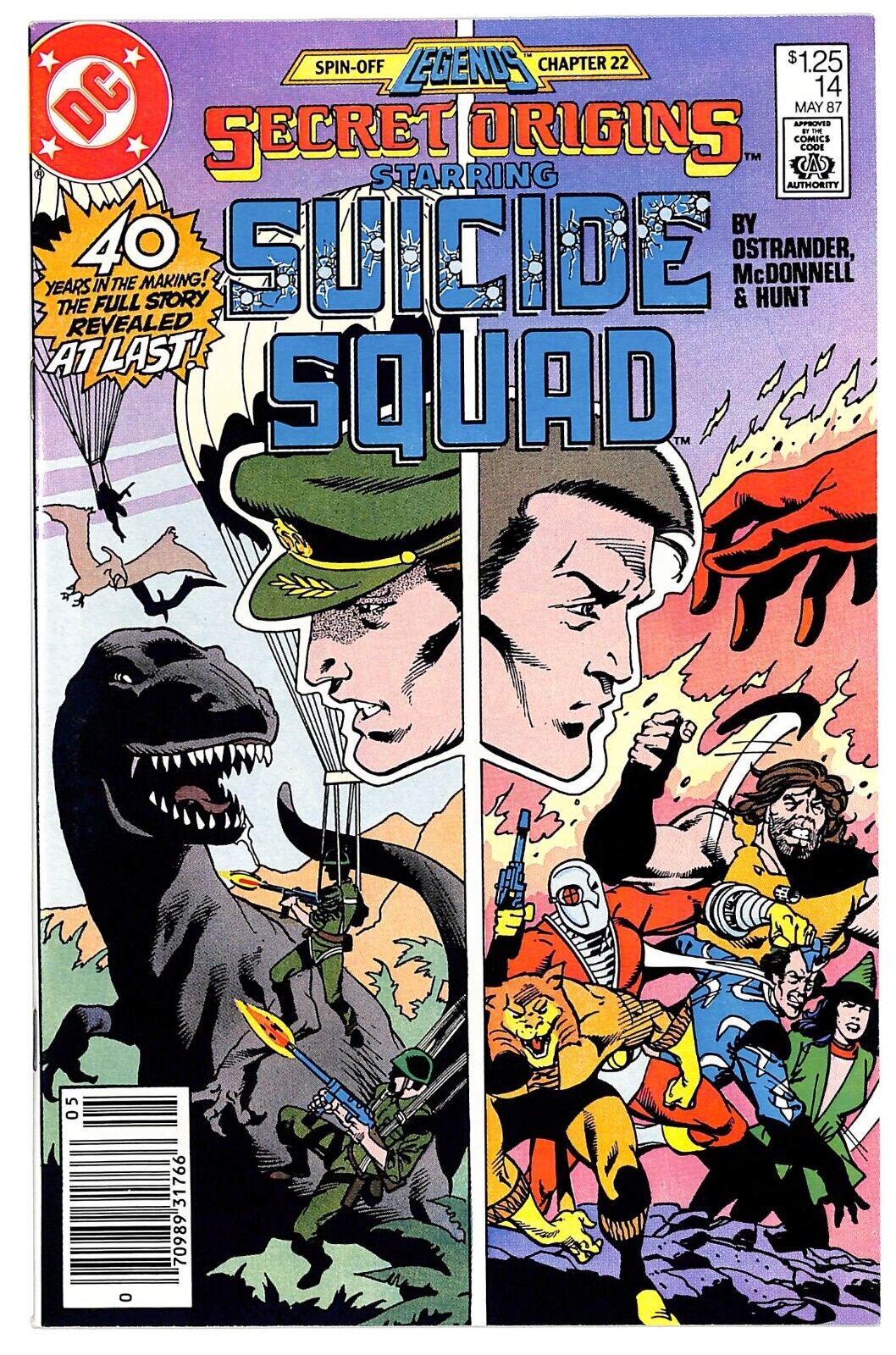 Secret Origins #14 DC Comics 1987 Origin Of Amanda Waller
