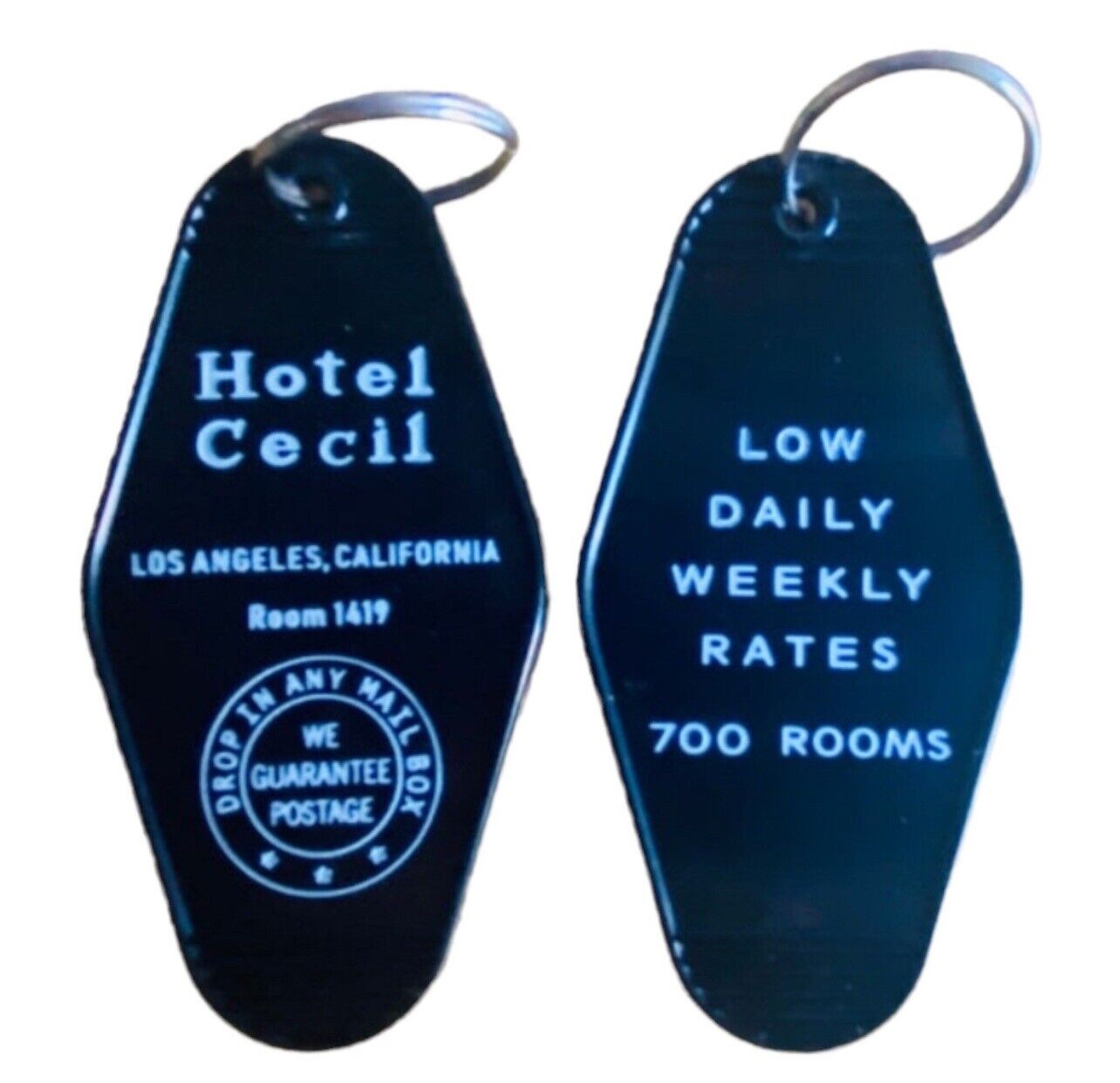 The HOTEL CECIL inspired keytag