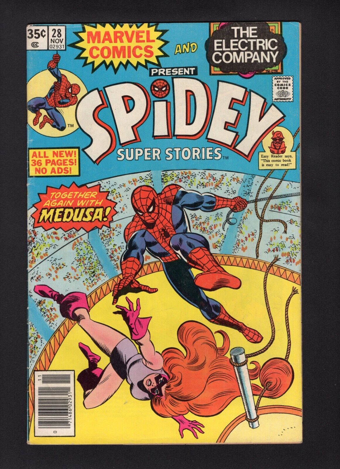 Spidey Super Stories #28 Vol. 1 Marvel Comics \'77 VG