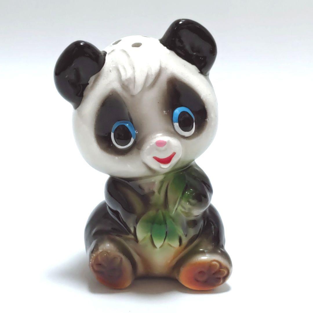 Vintage Figurine Panda S/P Rare
