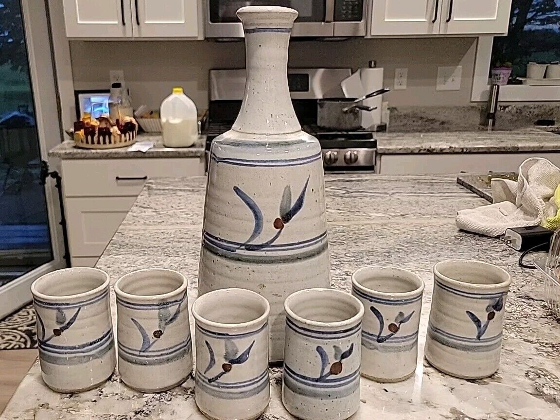 Vintage Sake Cup Set