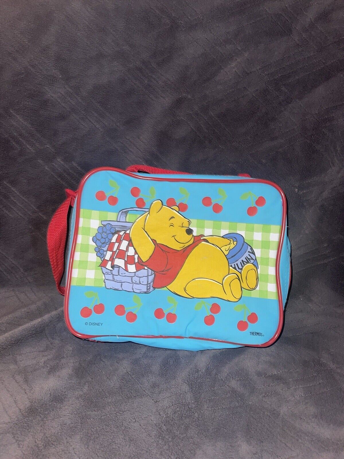 Vintage Disney Winnie The Pooh Thermos Brand Lunch Bag
