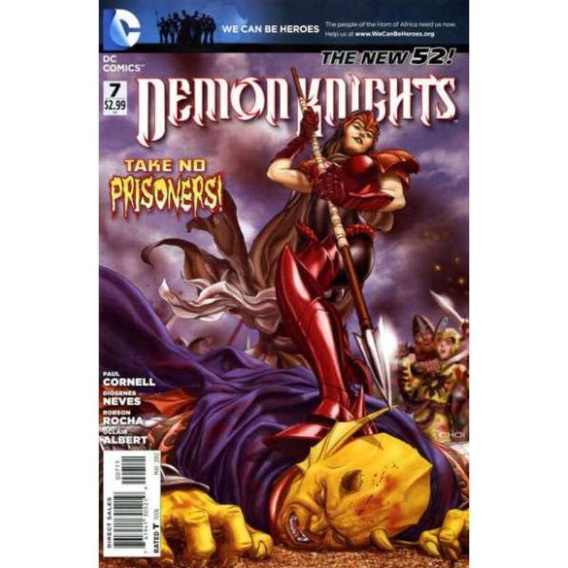 Demon Knights #7 in Near Mint condition. DC comics [n%