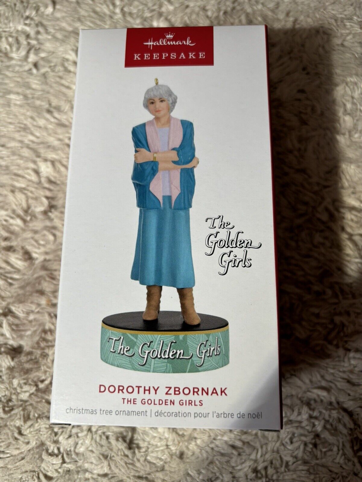 2023 Hallmark Dorothy Zbornak The Golden Girls Ornament Magic Sound +2 Batteries