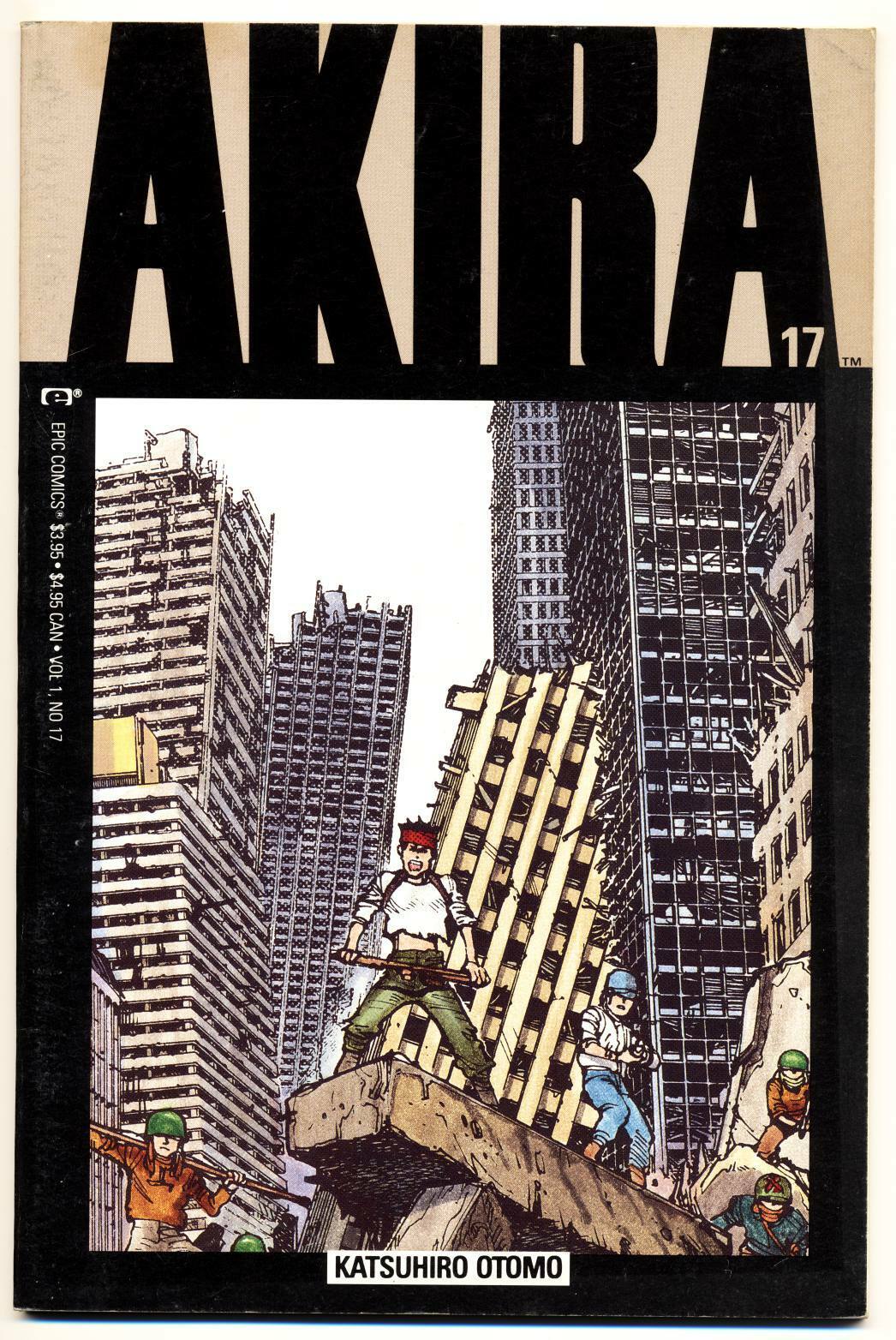 AKIRA #17 F, Prestige Format, Epic, Marvel Comics 1990
