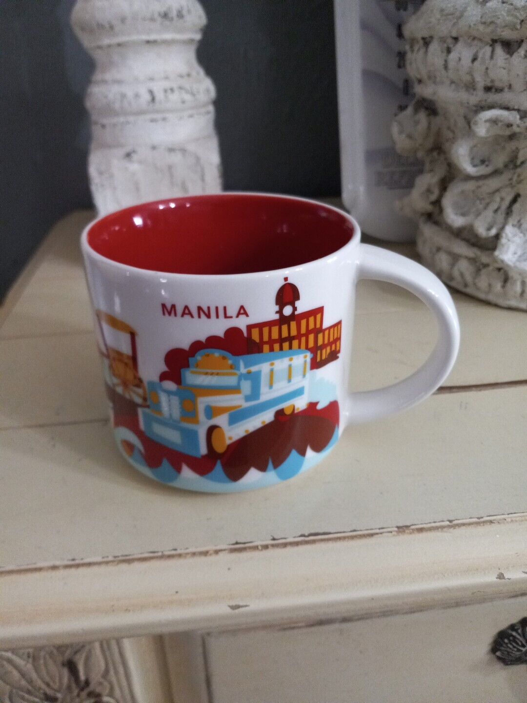 STARBUCKS  Manila Coffee Mug 14 fl. oz. YOU ARE HERE Collection 2017
