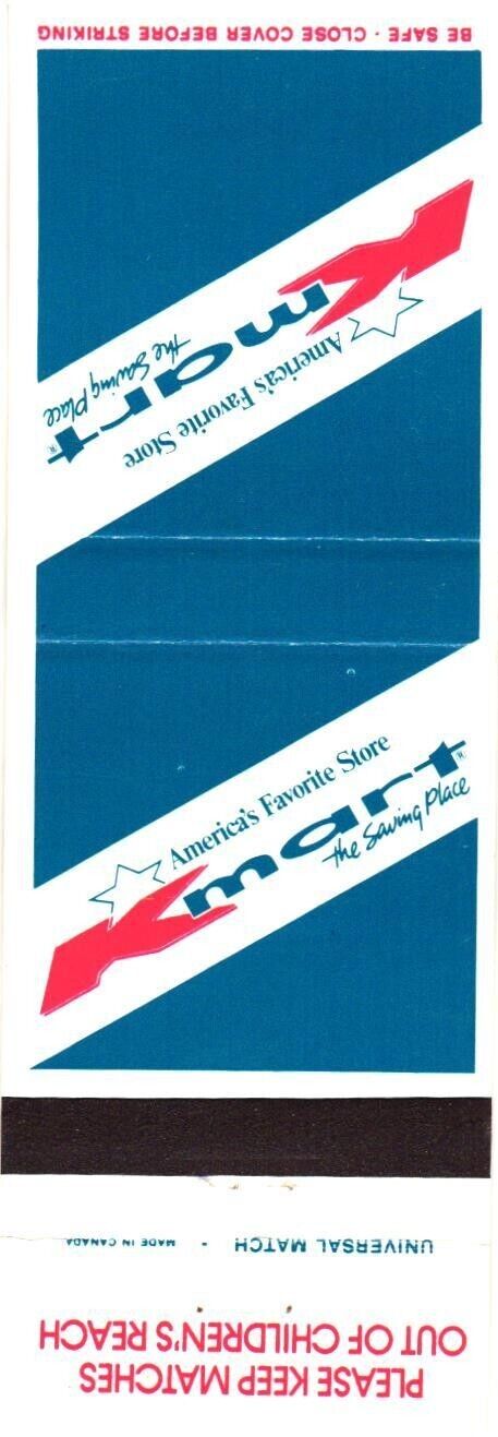 Kmart The Saving Place, America\'s Favorite Store Vintage Matchbook Cover