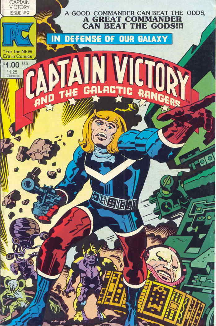 Captain Victory and the Galactic Rangers #9 FN; Pacific | Jack Kirby - we combin