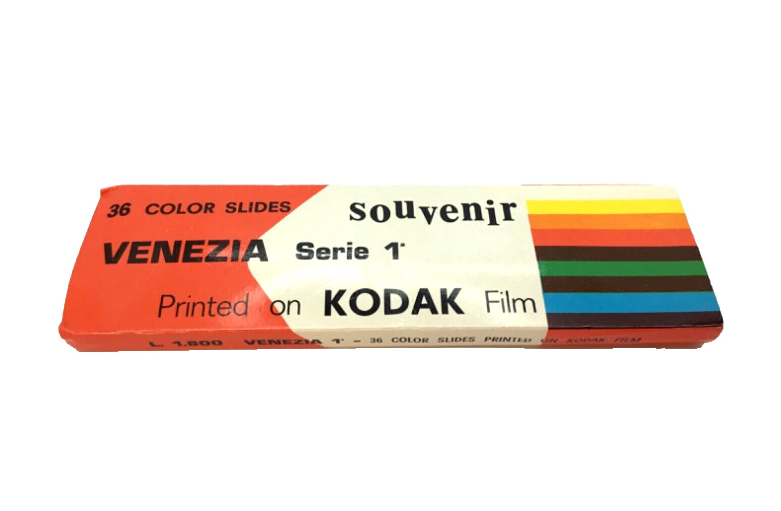 VENEZIA Serie 1\' Printed On Kodak Film 36 Colour Souvenier Slides Vintage 1960s