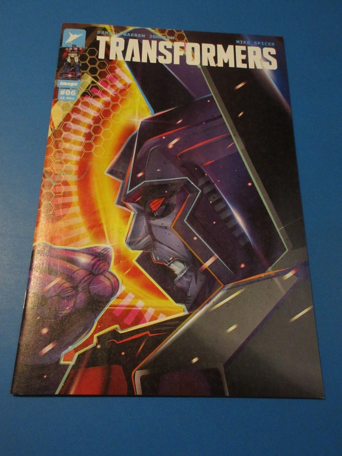 Transformers #6 Rare 1:10 Arocena variant NM Gem Wow
