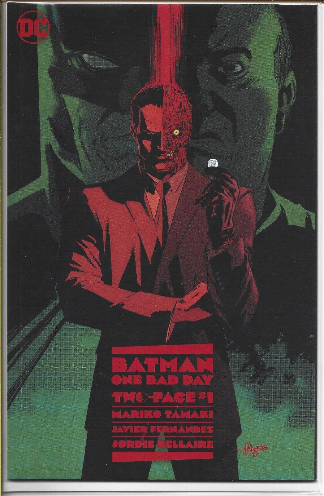 BATMAN ONE BAD DAY TWO-FACE #1 FERNANDEZ VARIANT DC COMICS 2022 NEW UNREAD B/B