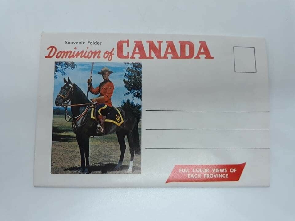 Vintage Postcard Souvenir Folder, Dominion of Canada