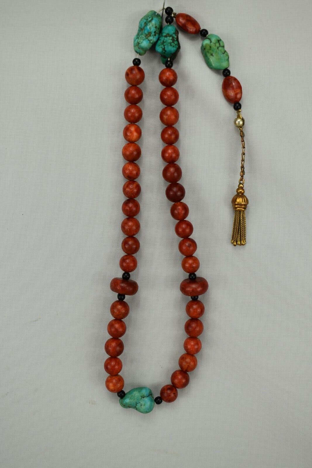 Antique Islamic Ottoman Gemstone Prayer Beads