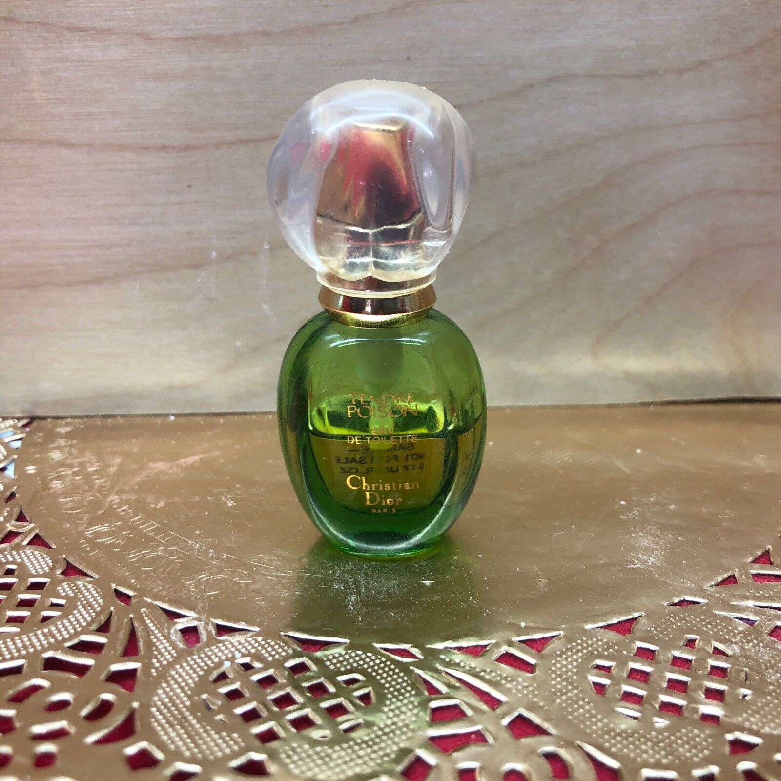 Christian Dior Tendre Poison Edt Mini Bottle- Rare Discontinued