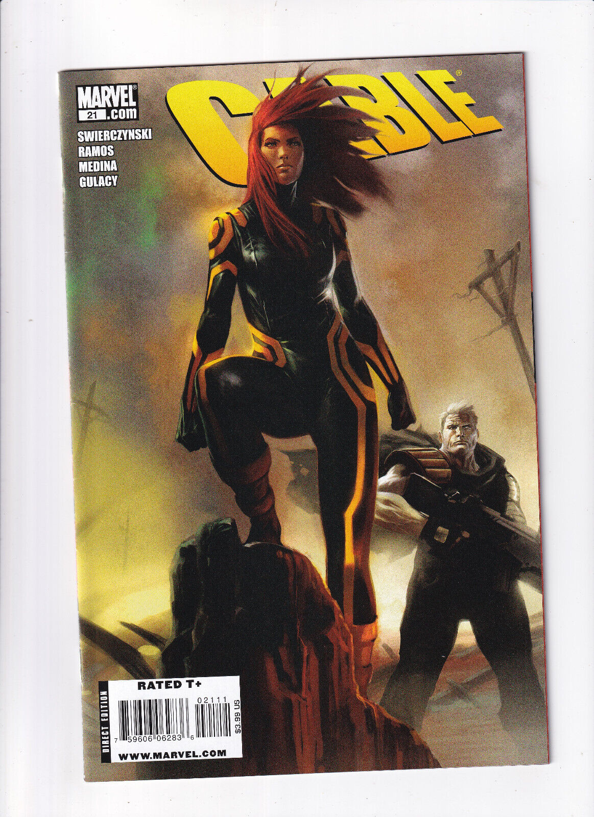 Cable #21 Marvel 2010 1st Adult Hope Summers VF+