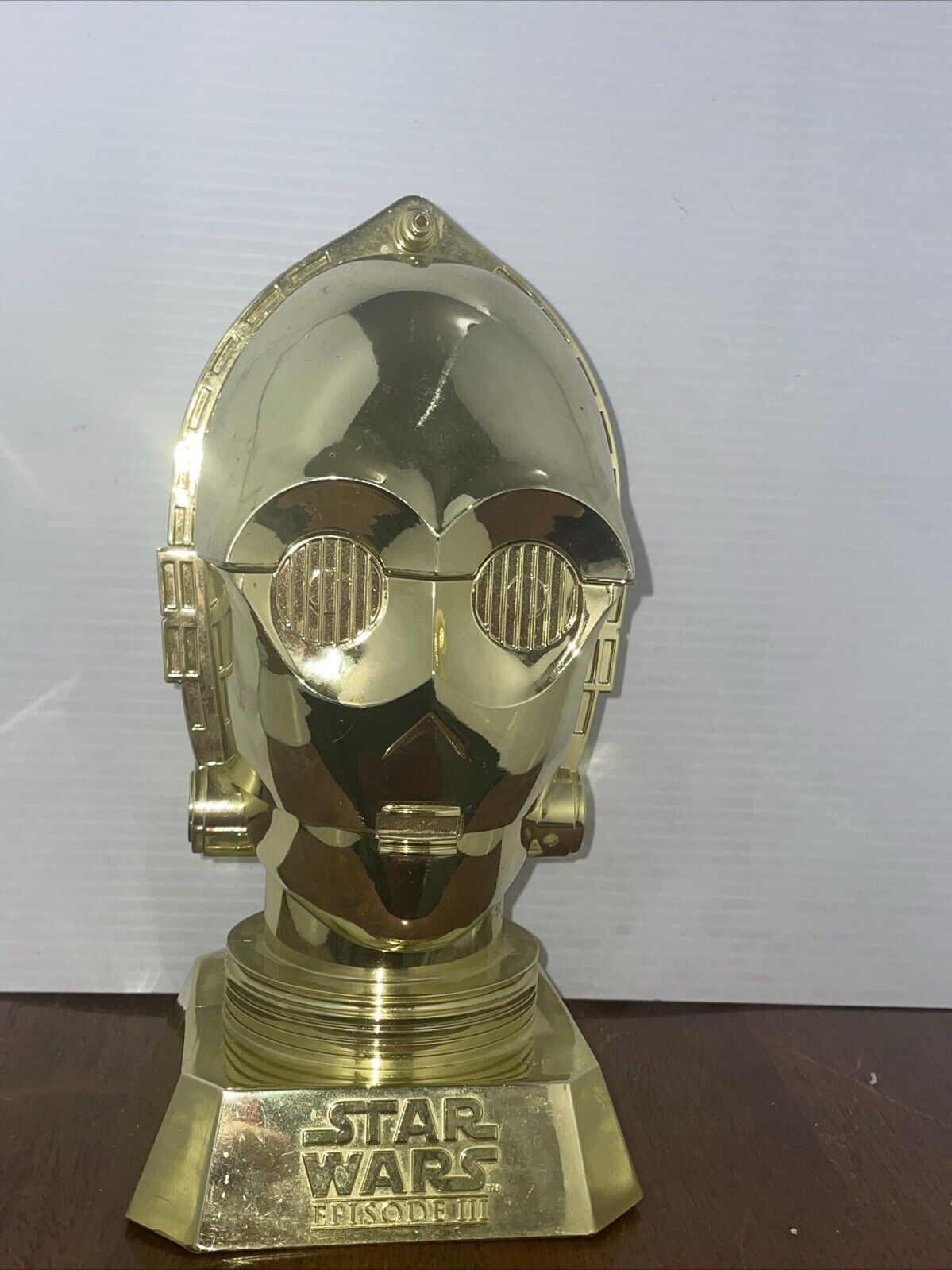 C-3PO Droid Figural Bust Cookie Jar 2005 Star Wars Revenge of the Sith Kelloggs