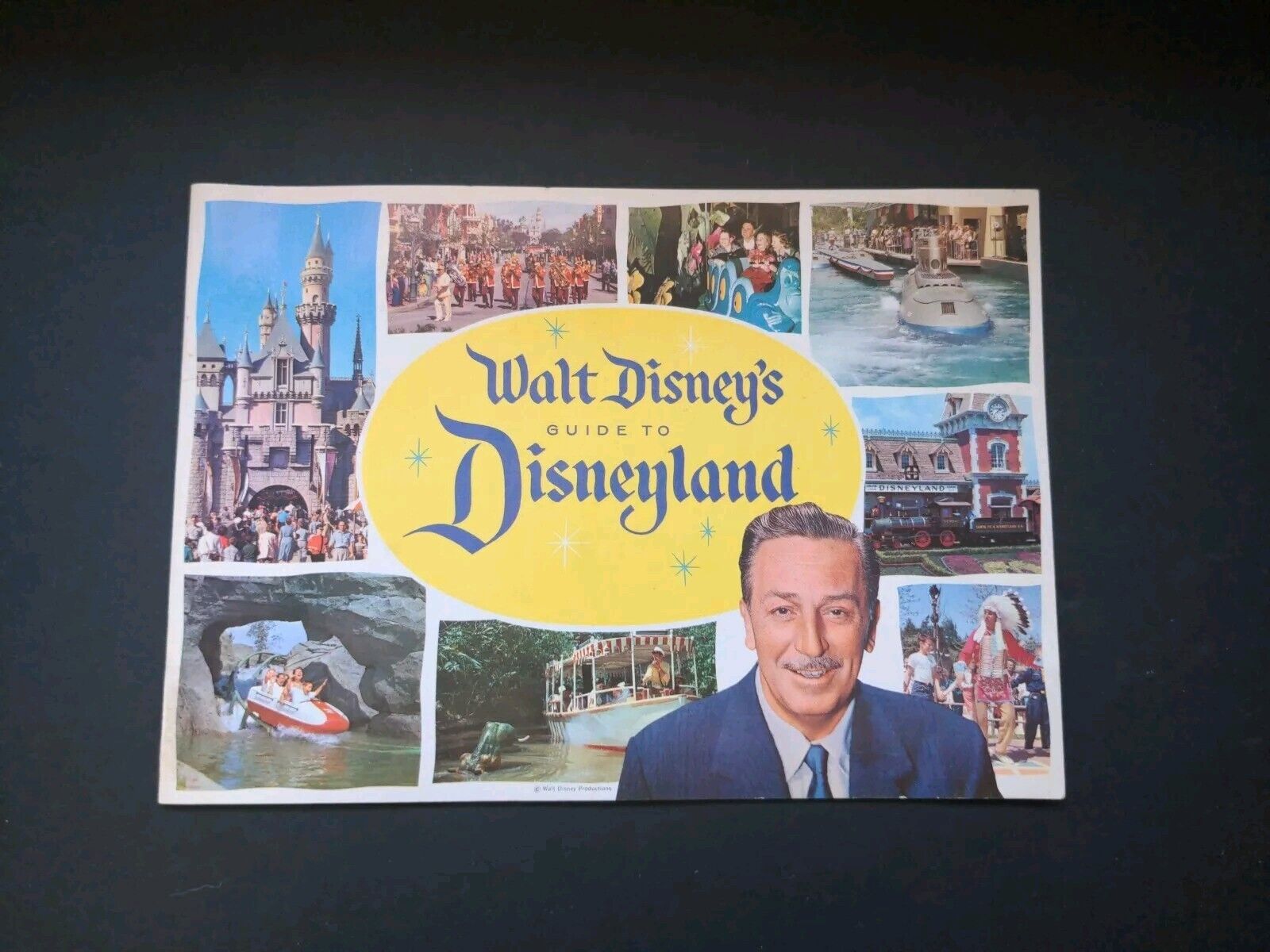 Vintage Original 1960 Walt Disney\'s Guide to Disneyland Souvenir Booklet