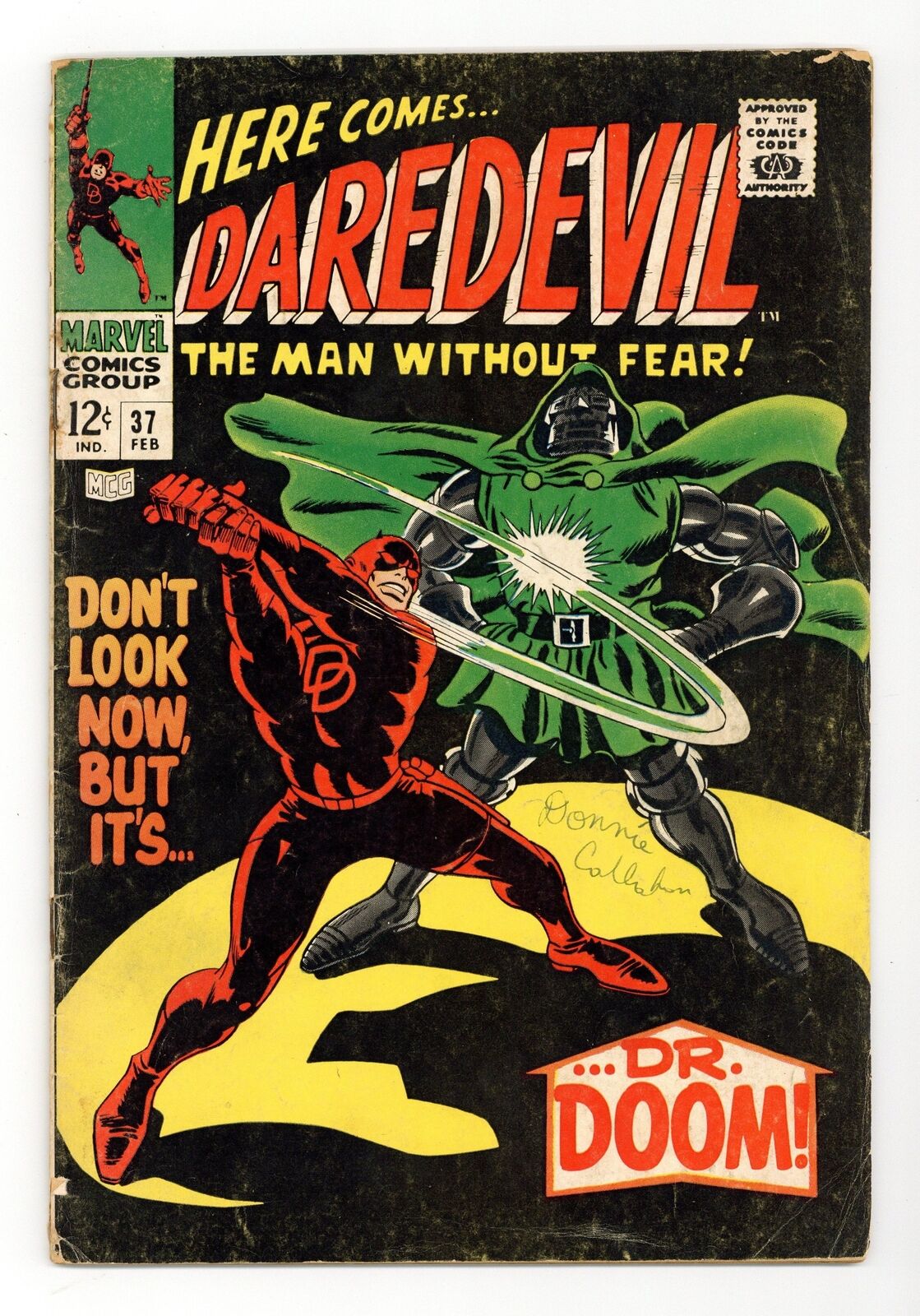 Daredevil #37 GD/VG 3.0 1968