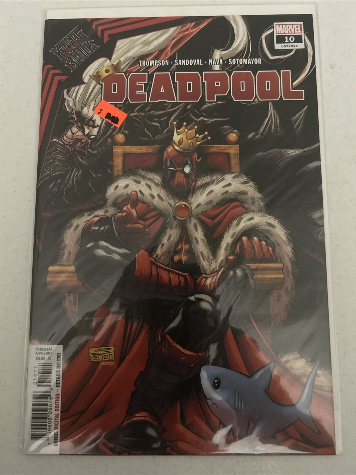 Deadpool #10 Jeff The Land Shark King In Black 2020 Marvel Comics