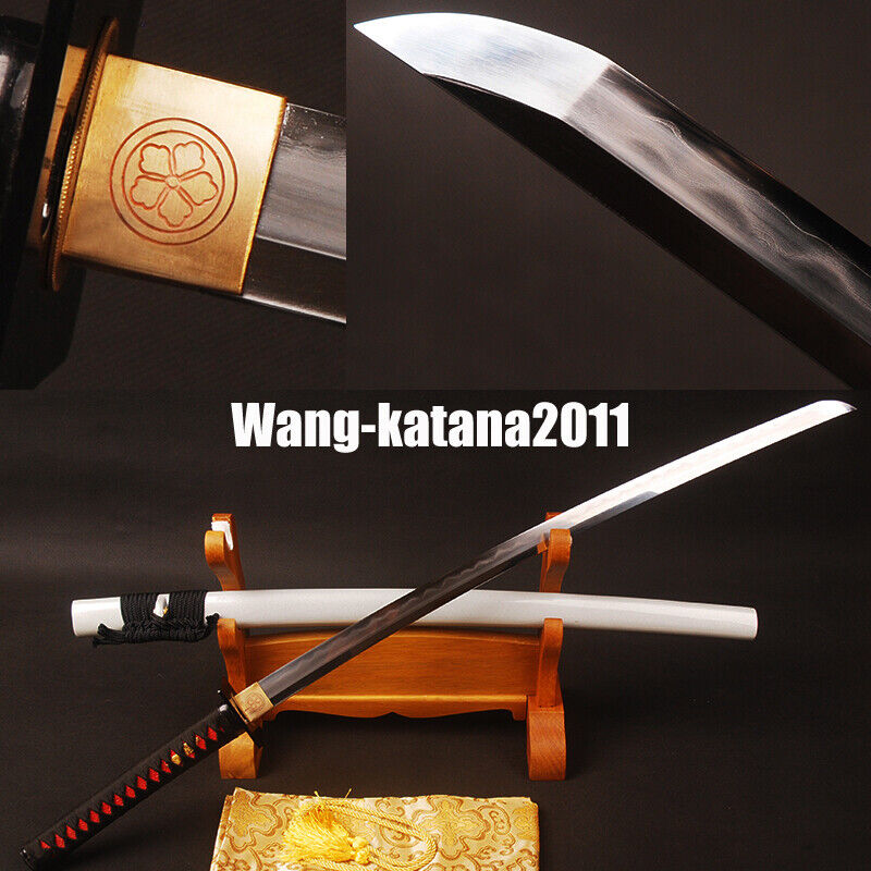 40\'\'Kobuse Clay Tempered Folded T10 Japanese Samurai Katana Sharp Handmade Sword