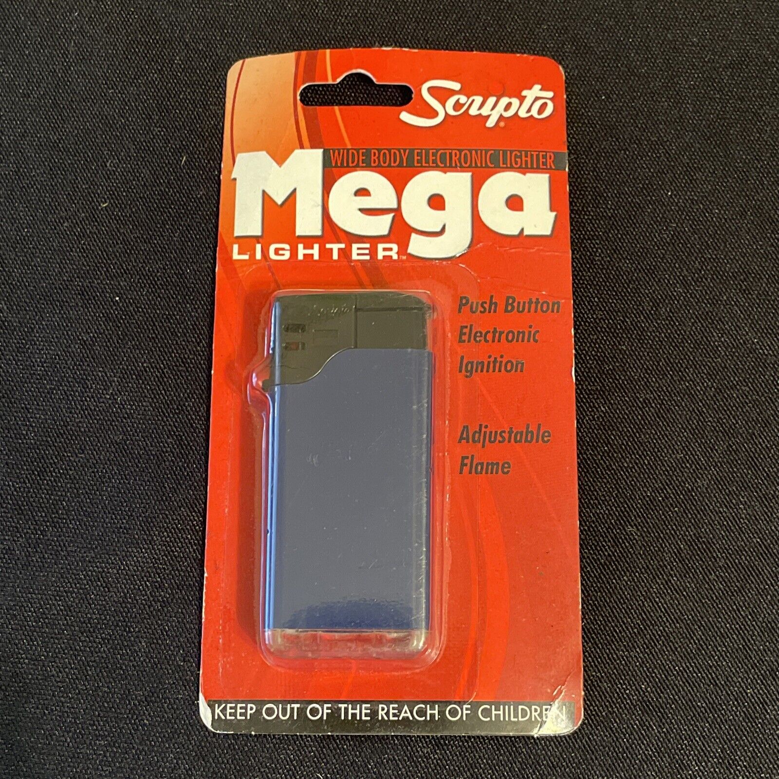 Scripto Mega Lighter Wide Body Electronic Lighter 