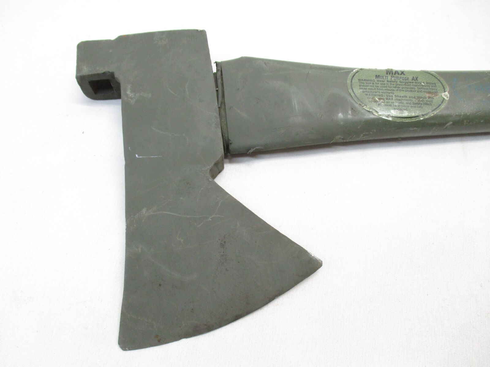 MILITARY PIONEER TOOL FULL SIZE AXE THE MAX COMBINATION FORESTRY TOOL OD GREEN