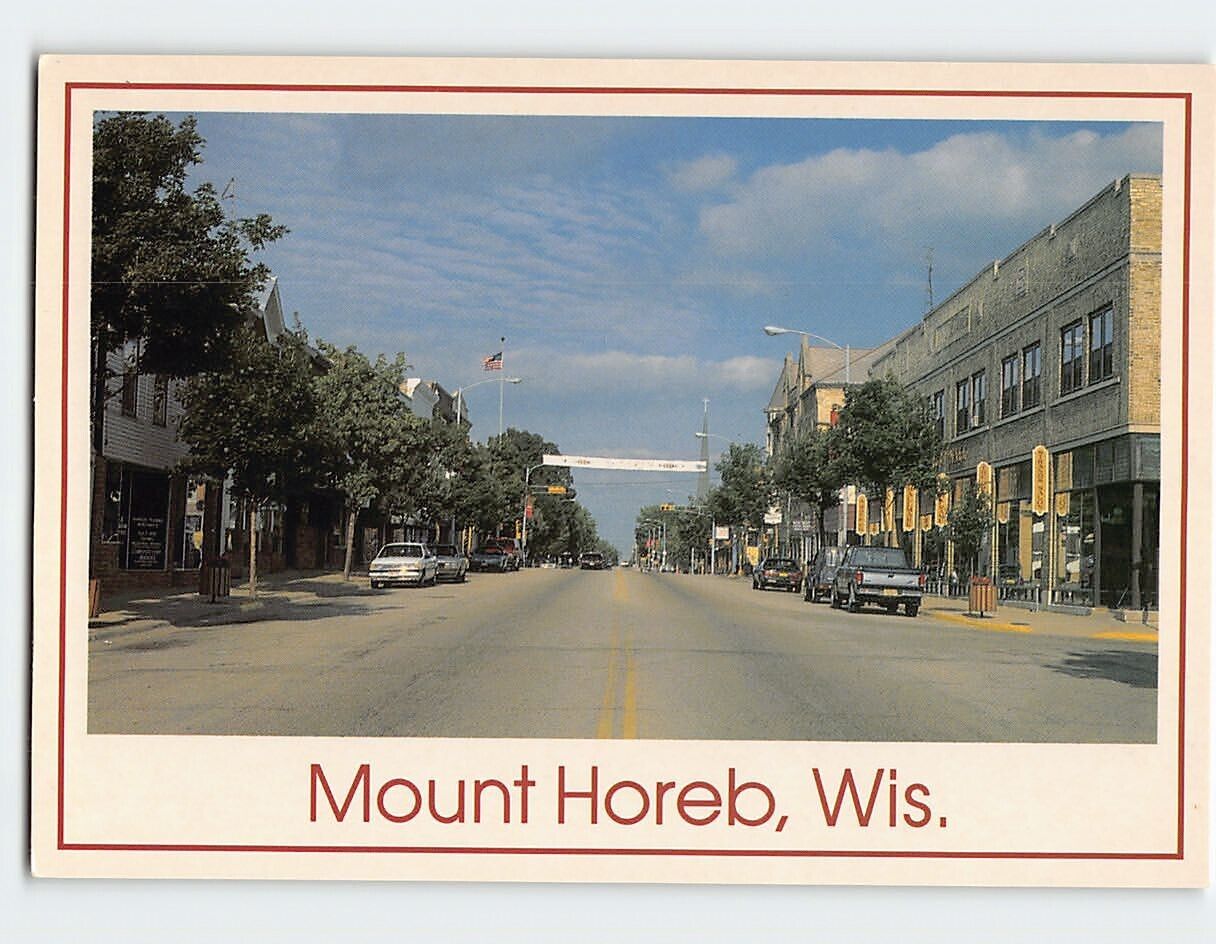 Postcard Mount Horeb Trollway Wisconsin USA