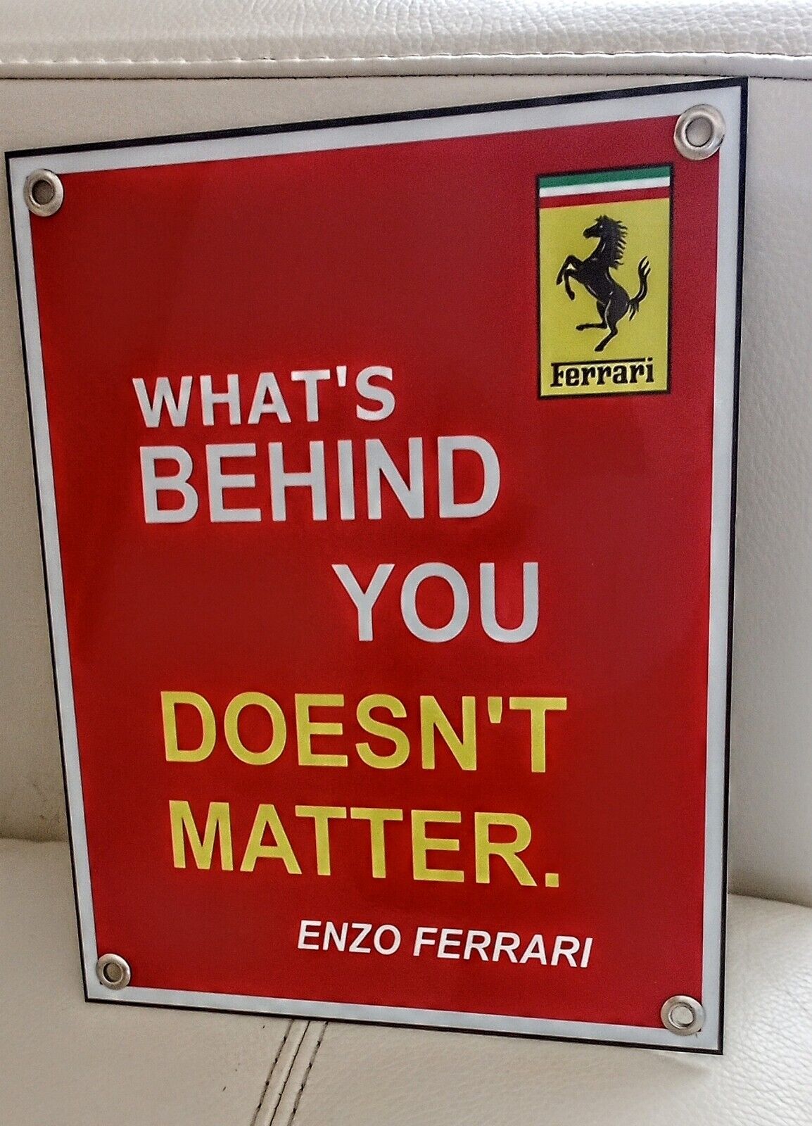 Enzo Ferrari sign ... Dino 308 328 348 355 360 Testarossa Modena 308gt4 Roma