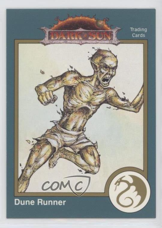 1993 TSR Advanced Dungeons & Dragons Dark Sun Gold Dune Runner #58 0e2x