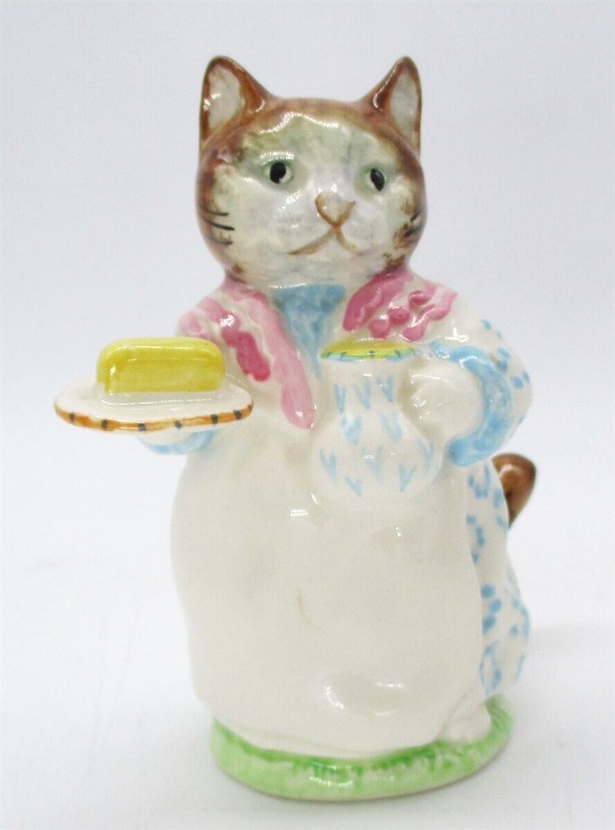 Beswick Beatrix Potter RIBBY BP 3B Cat Kitten 1975 - 85 Retired Figurine
