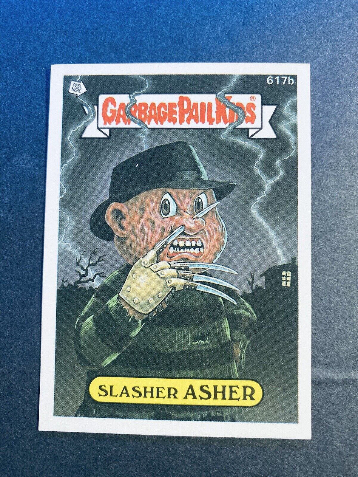 1988 Topps Garbage Pail Kids CLAUDE FLESH Original Series 15 Card #617a