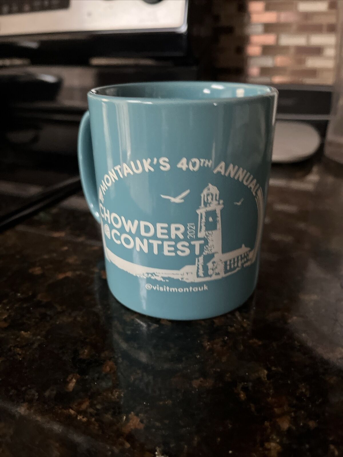 Montauk 40th Annual Chowder Contest, Montauk NY Mug