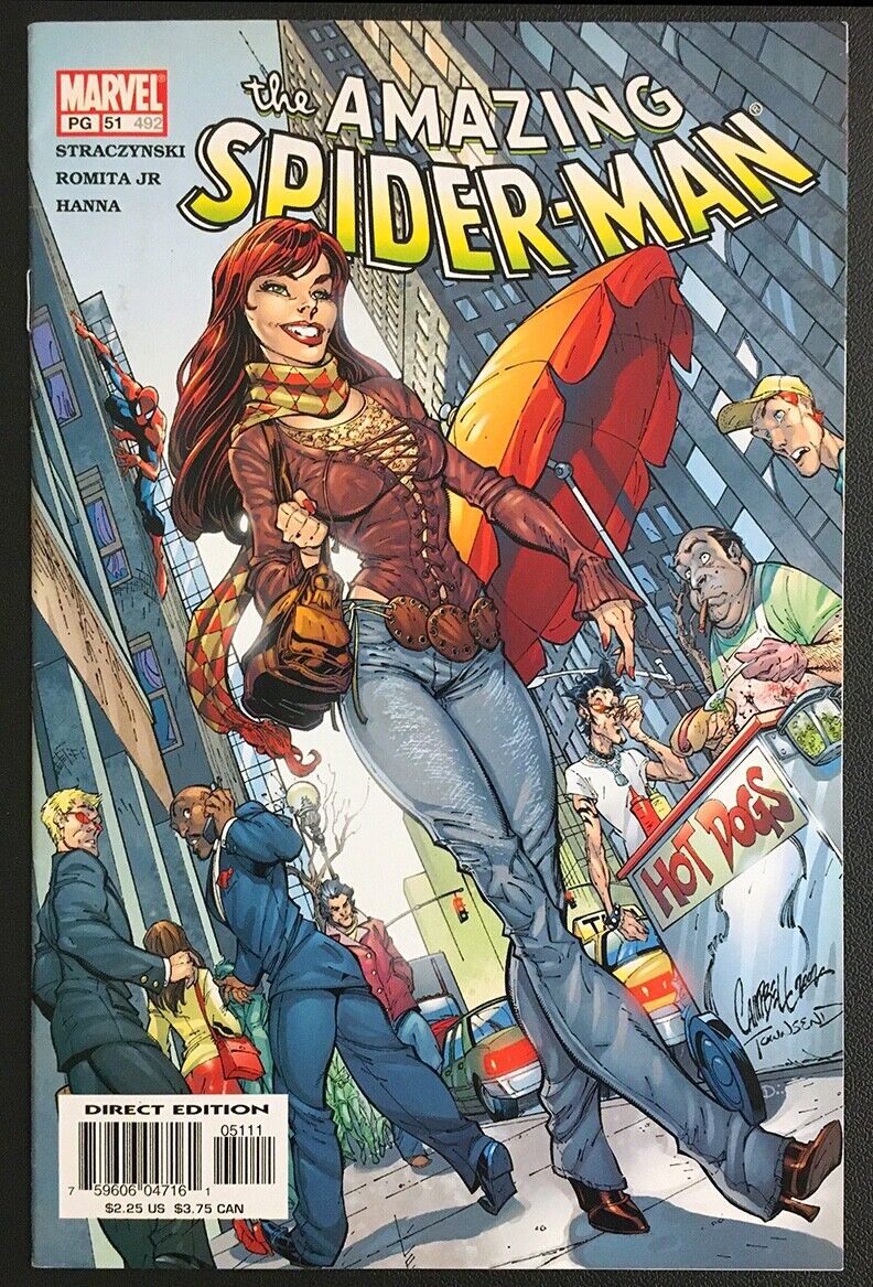 Amazing Spider-Man #51/492 VF/NM J Scott Campbell MaryJane Marvel