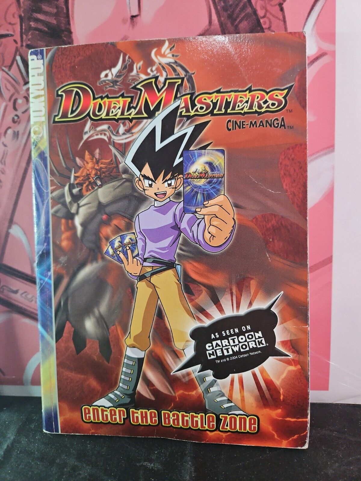 Cartoon Network’s Dual Masters Enter The Battle Zone Cine-Manga Book TokyoPop Ok